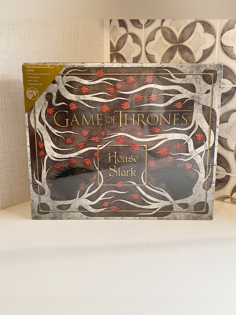 Game of Thrones House Stark Stationary Set